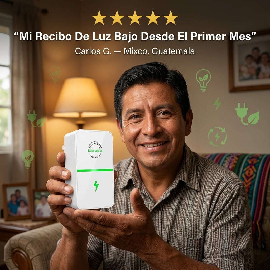 Caja Ahorradora de Energía — Reduce tu Factura de Luz Hasta un 50% desde el Primer Mes ⚡