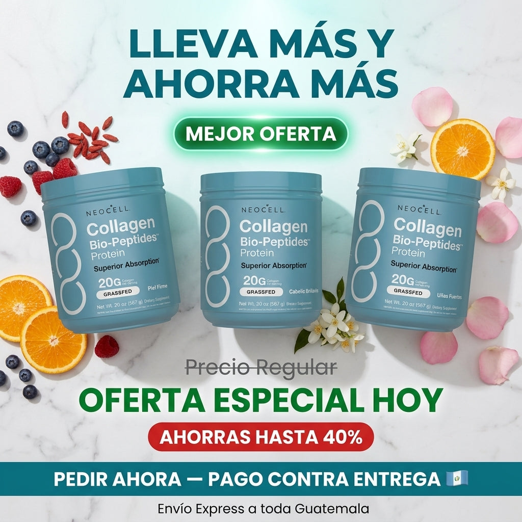 NeoCell Colágeno — Piel Radiante, Cabello Fuerte y Uñas Perfectas ✨