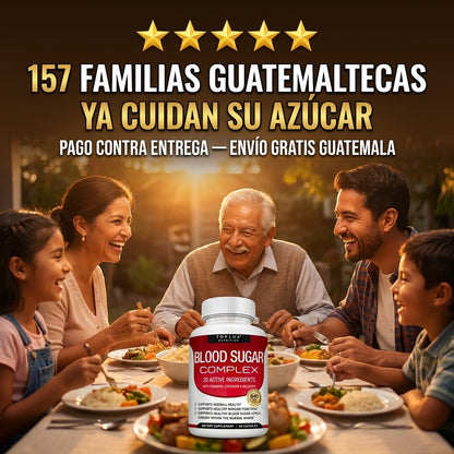 Blood Sugar Complex — Controla Tu Azúcar Naturalmente Con 20 Ingredientes Activos 🌿