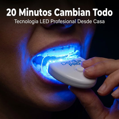 Dentilux PRO — Blanquea Tus Dientes 5 Tonos Más en Solo 20 Minutos Desde Casa ✨