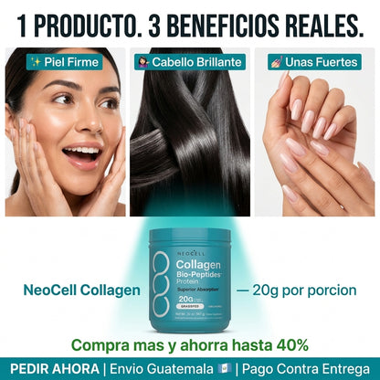 NeoCell Colágeno — Piel Radiante, Cabello Fuerte y Uñas Perfectas ✨