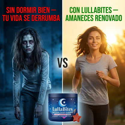 LullaBites Gomitas Para Dormir — Concilia el Sueño en Minutos de Forma Natural 🌙