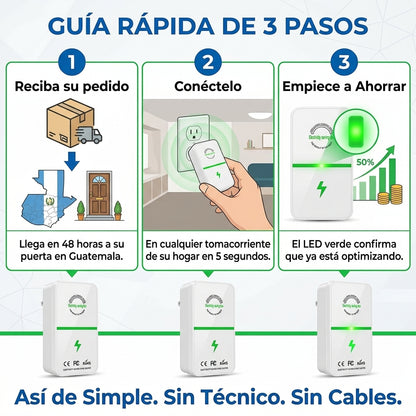 Caja Ahorradora de Energía — Reduce tu Factura de Luz Hasta un 50% desde el Primer Mes ⚡