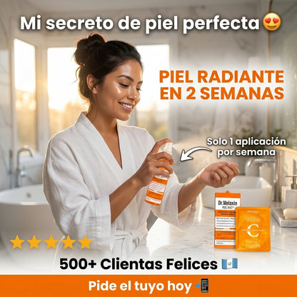 Dr. Melaxin Peel Shot — Elimina Manchas, Afina la Piel y Recupera Tu Brillo Natural en Días ✨