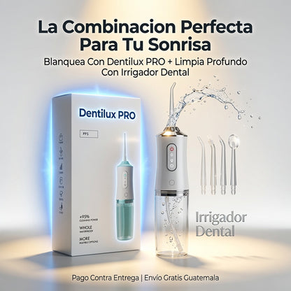 Irrigador Dental Inalámbrico — Elimina Lo Que Tu Cepillo No Puede En Segundos 💧