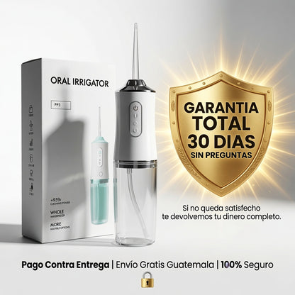 Irrigador Dental Inalámbrico — Elimina Lo Que Tu Cepillo No Puede En Segundos 💧