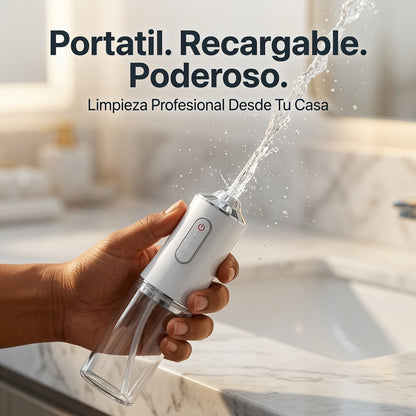 Irrigador Dental Inalámbrico — Elimina Lo Que Tu Cepillo No Puede En Segundos 💧